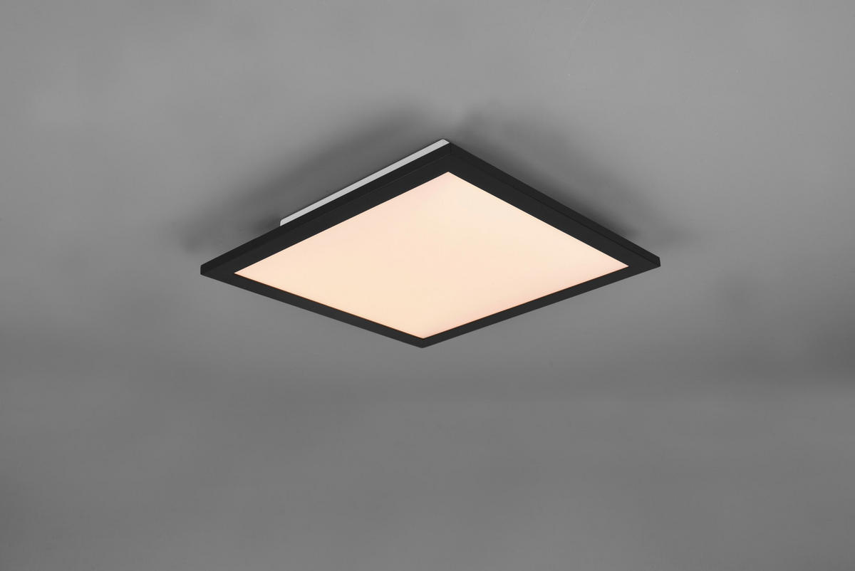 LED-DECKENLEUCHTE 13,5 W    29,5/29,5/5 cm  - Basics, Kunststoff/Metall (29,5/29,5/5cm)