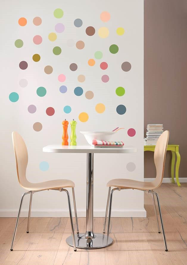 WANDTATTOO - Multicolor, Basics, Kunststoff (50/70cm) - Xora