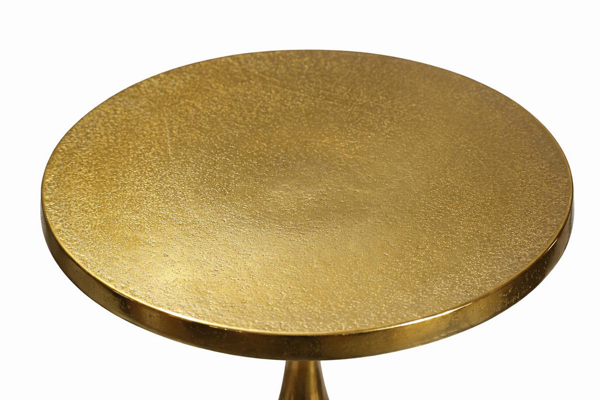 KISASZTAL fém 35/35/55 cm   - aranyszínű, Design, fém (35/35/55cm) - MID.YOU