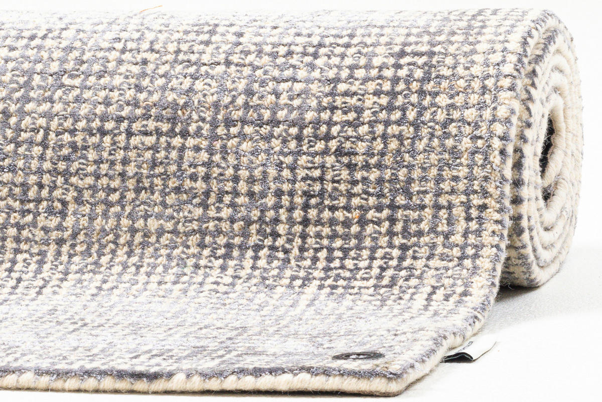 HANDWEBTEPPICH 140/200 cm Silberfarben  - Silberfarben, Basics, Textil (140/200cm) - Tom Tailor