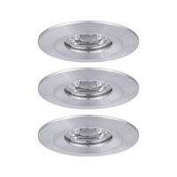 LED-DECKENLEUCHTE 6,5 cm  - Alufarben, Basics, Metall (6,5cm) - Paulmann