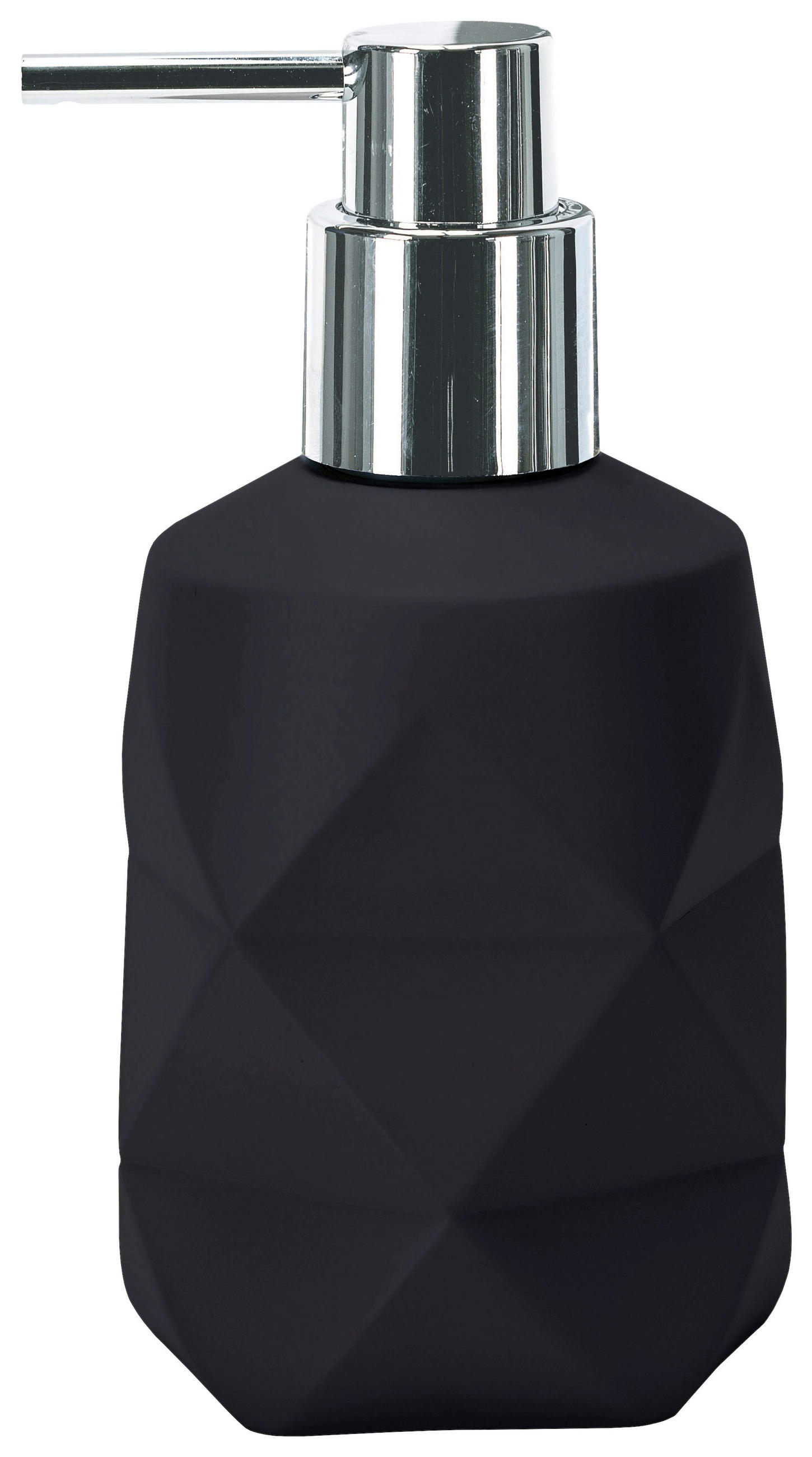 SEIFENSPENDER Kunststoff  - Schwarz, Konventionell, Kunststoff (8/17cm) - Kleine Wolke