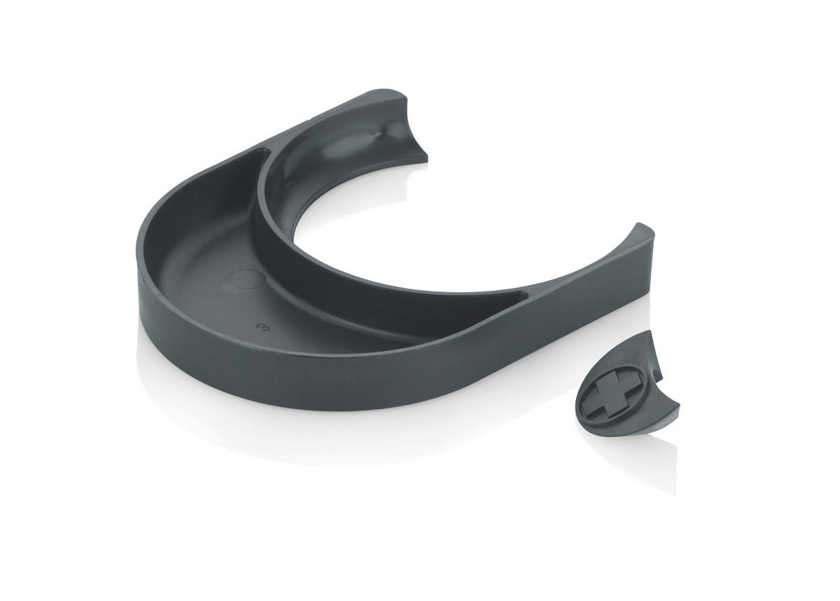 DOZATOR ZA DEZINFEKCIJU RUKU  tamnosiva  plastika  - tamnosiva, Osnovno, plastika (450ml) - Kela