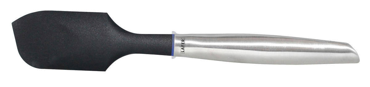 TEIGSCHABER - Silberfarben/Schwarz, Basics, Kunststoff/Metall - Johann Lafer