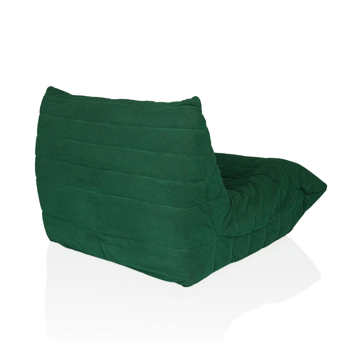 LOUNGESESSEL in Textil Grün  - Grün, MODERN, Textil (90/72/100cm) - MID.YOU