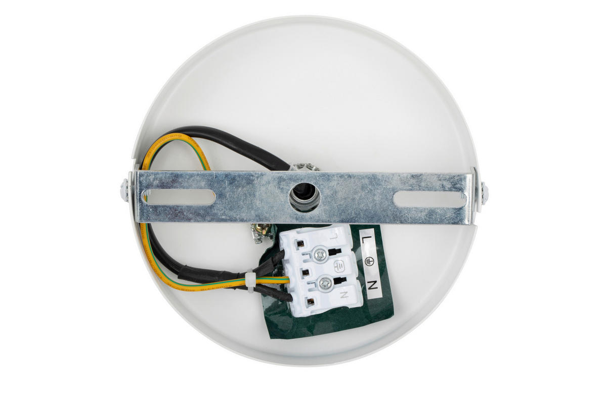 WANDLEUCHTE - Braun, Design, Kunststoff/Metall (35/11cm) - Collet's Monde