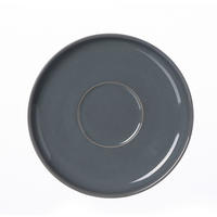 ESPRESSO-UNTERTASSE JASPER 11 cm  - Schwarz/Grau, Basics, Keramik (11cm) - Ritzenhoff Breker