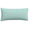 KOPFKISSENBEZUG WOVEN SATIN 40/80 cm  - Türkis, Basics, Textil (40/80cm) - Schlafgut