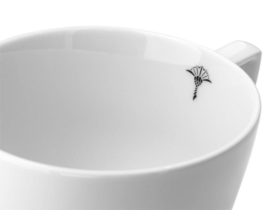 TASSE Single Cornflower  - Weiß, Design, Keramik (9,3/6,5cm) - Joop!