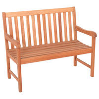 GARTENBANK 107/89/58 cm Eukalyptusholz   - Naturfarben, Basics, Holz (107/89/58cm) - Gardenson