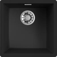 SPÜLE  - Schwarz, Basics, Kunststoff/Stein (50/40/20cm) - HKT