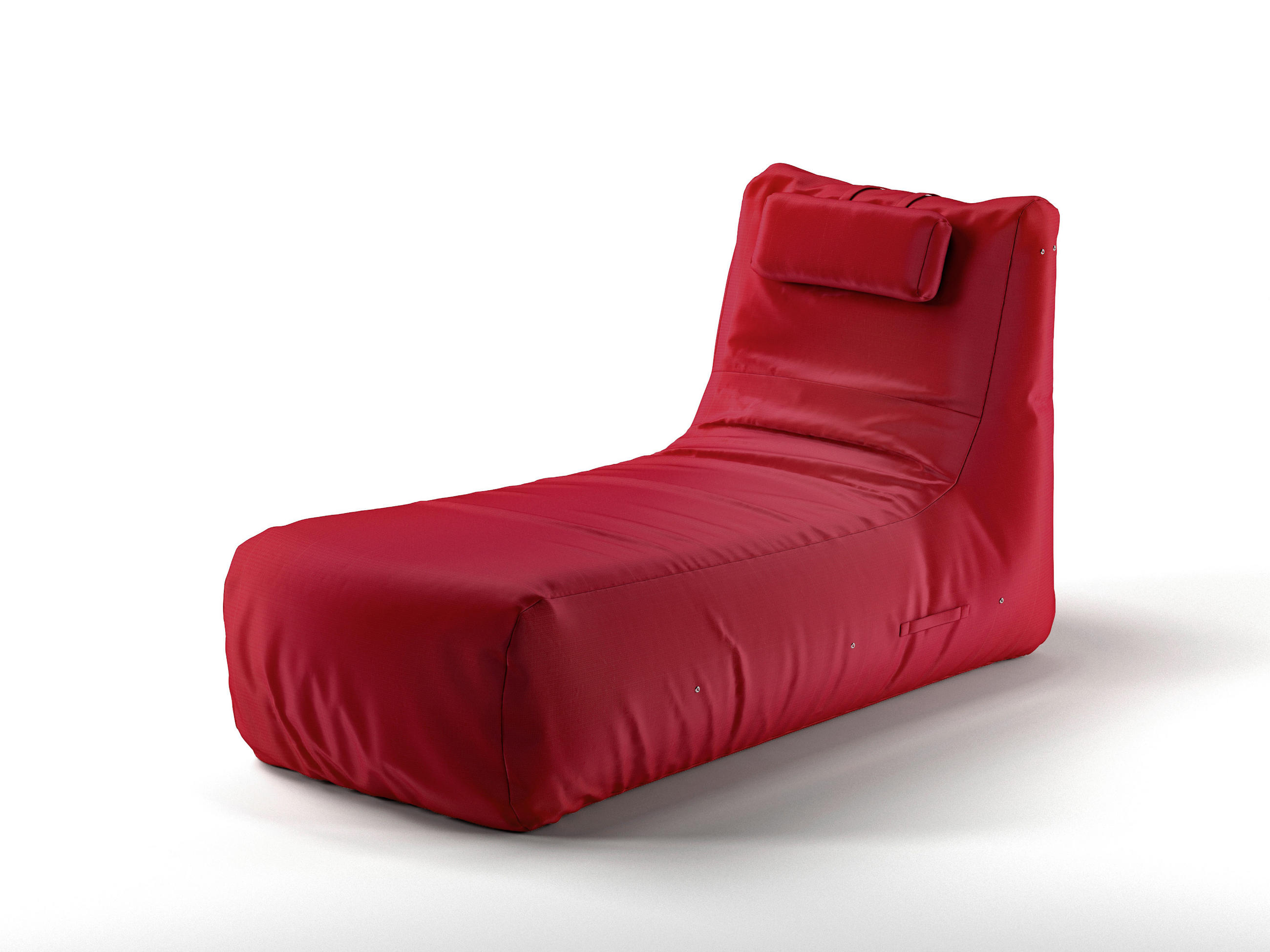 SITZSACK  - Rot, Design, Textil (40/70/170cm) - MID.YOU