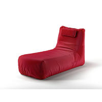 SITZSACK  - Rot, Design, Textil (40/70/170cm) - MID.YOU