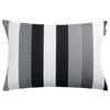 KISSENHÜLLE MR-STRIPE 40/60 cm  - Schwarz/Weiß, Basics, Textil (40/60cm) - Musterring