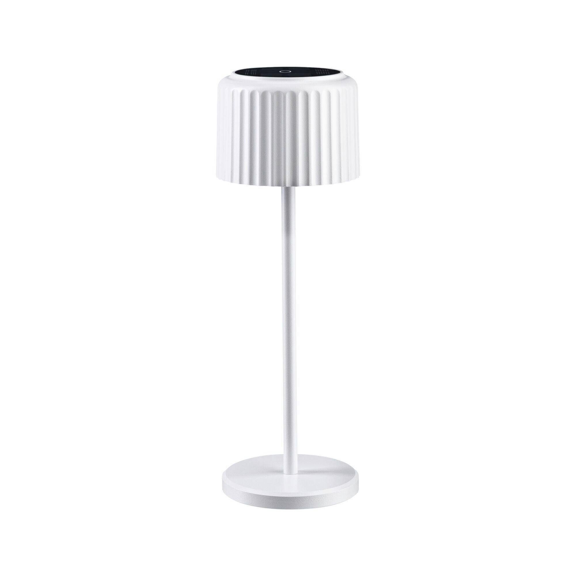 SOLARLEUCHTE Else 10,2/30,5 cm   - Weiß, Basics, Metall (10,2/30,5cm) - Paulmann