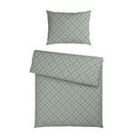 BETTWÄSCHE 2-teilig Flanell 140/200 cm  - Grün, KONVENTIONELL, Textil (140/200cm) - Esposa