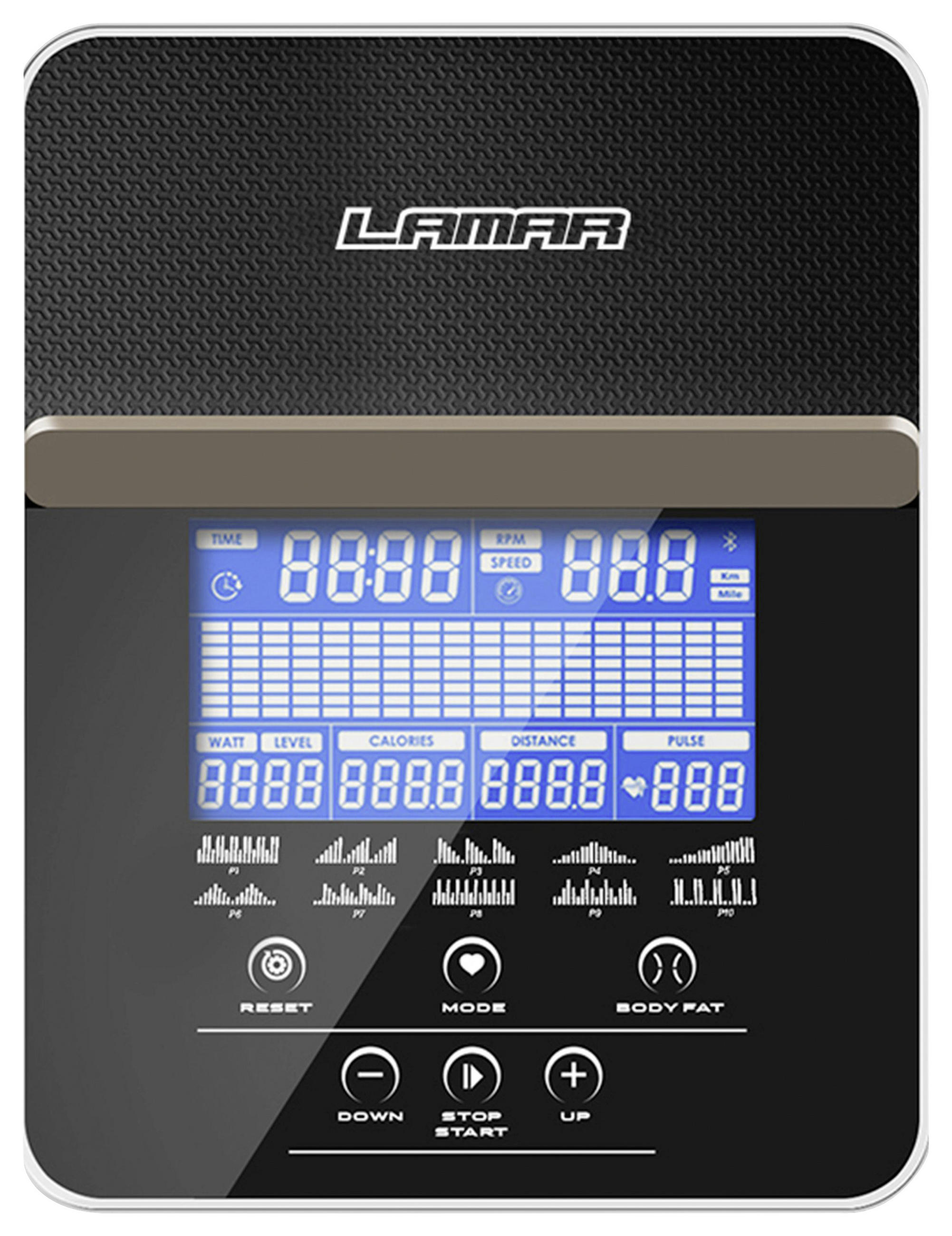 ELLIPSENTRAINER ET 60A, LAMAR - Schwarz/Grau, KONVENTIONELL, Kunststoff/Metall (165/63/170cm)