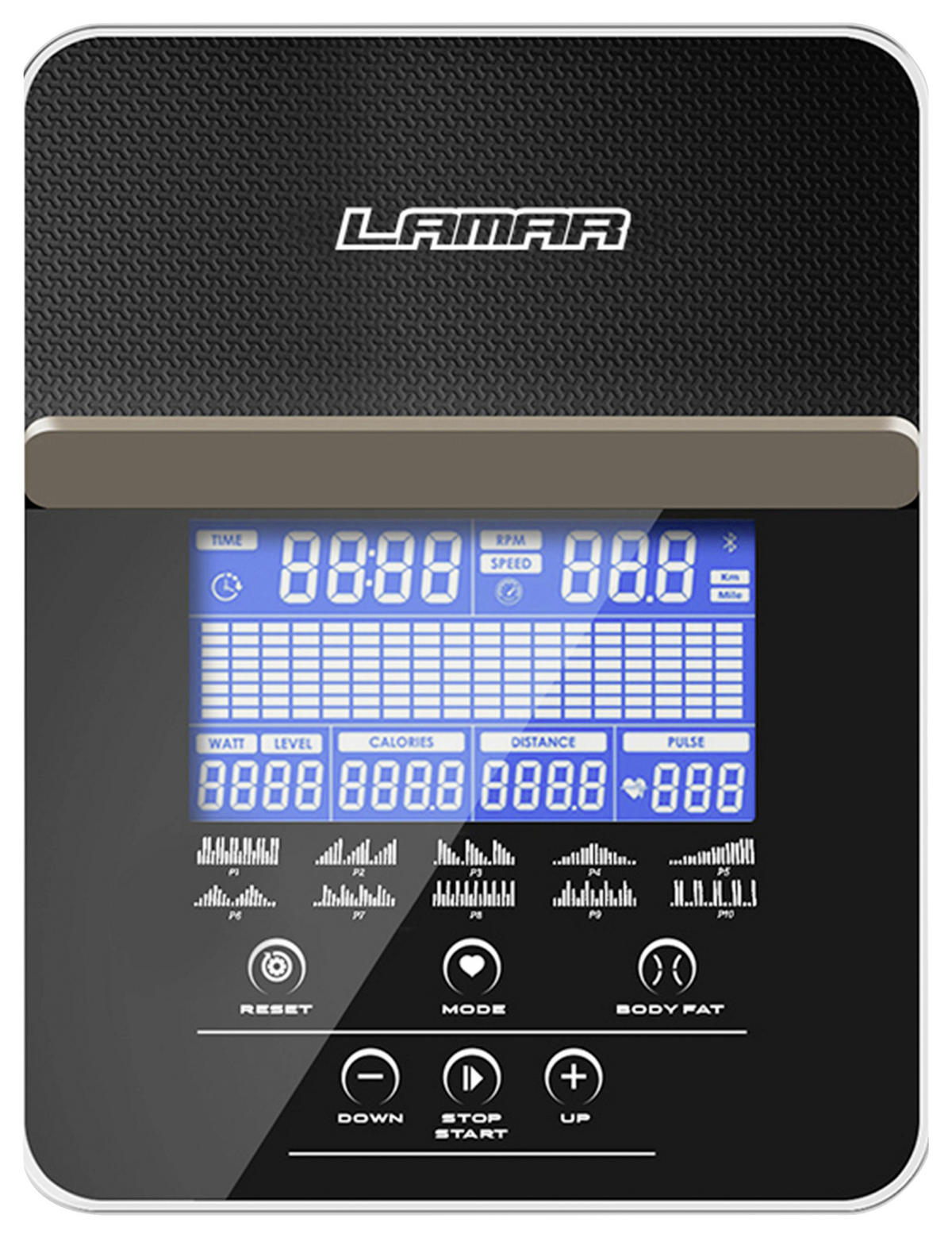 ELLIPSENTRAINER ET 60A, LAMAR - Schwarz/Grau, KONVENTIONELL, Kunststoff/Metall (165/63/170cm)