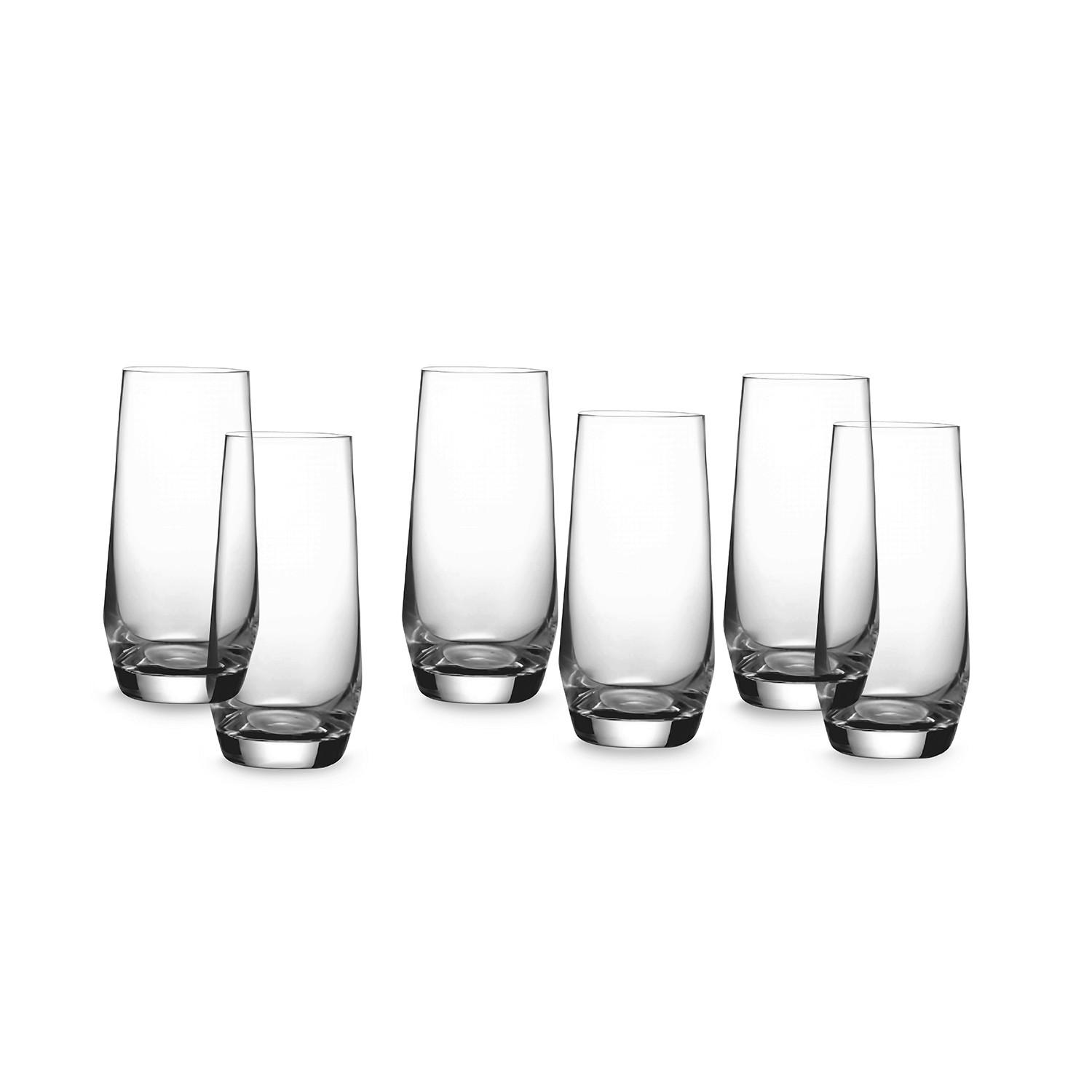 SET KOZARCEV - prosojno, Basics, steklo (6.8/14.5cm) - Echtwerk