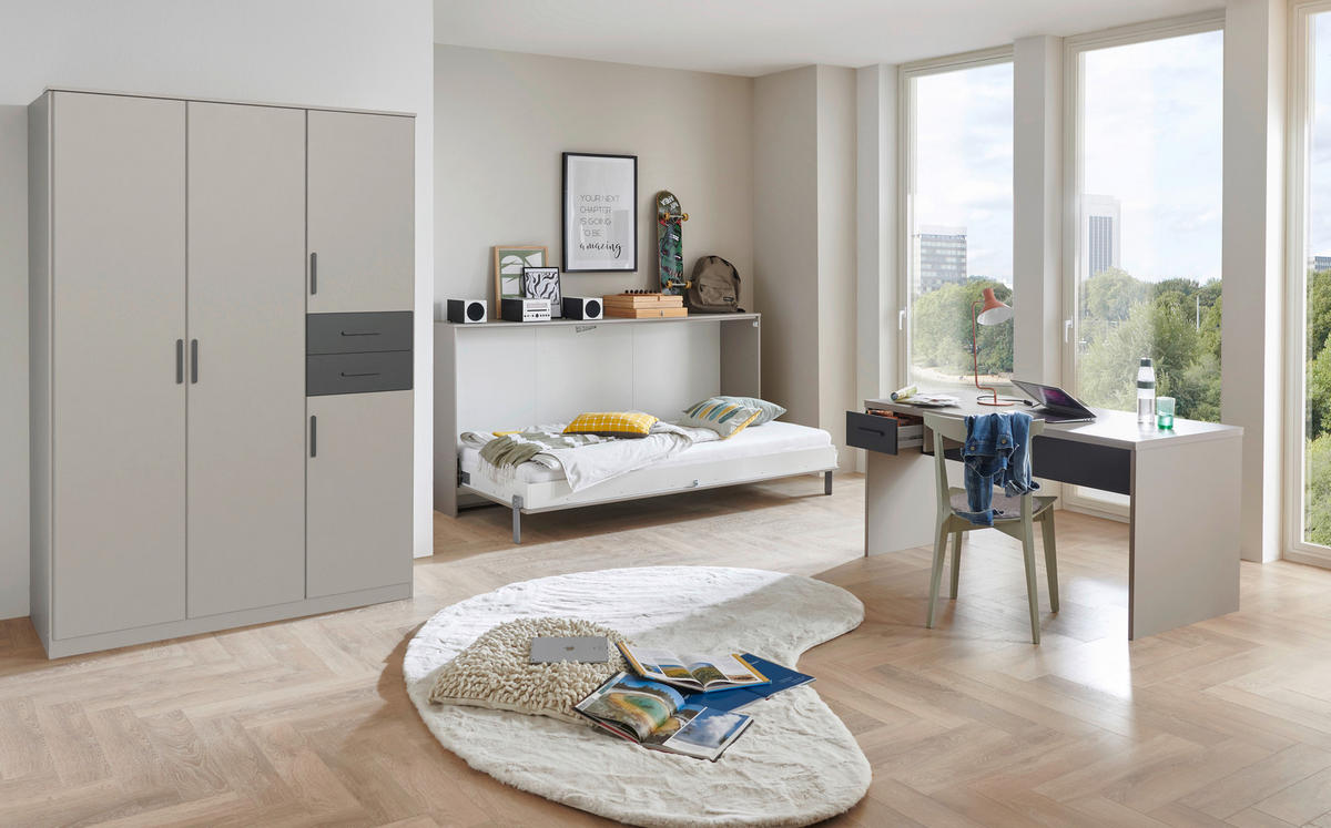 SKLOPIVI KREVET   120/200 cm   siva, sahara  - sahara/siva, Design, drvni materijal/drvo (120/200cm) - Carryhome