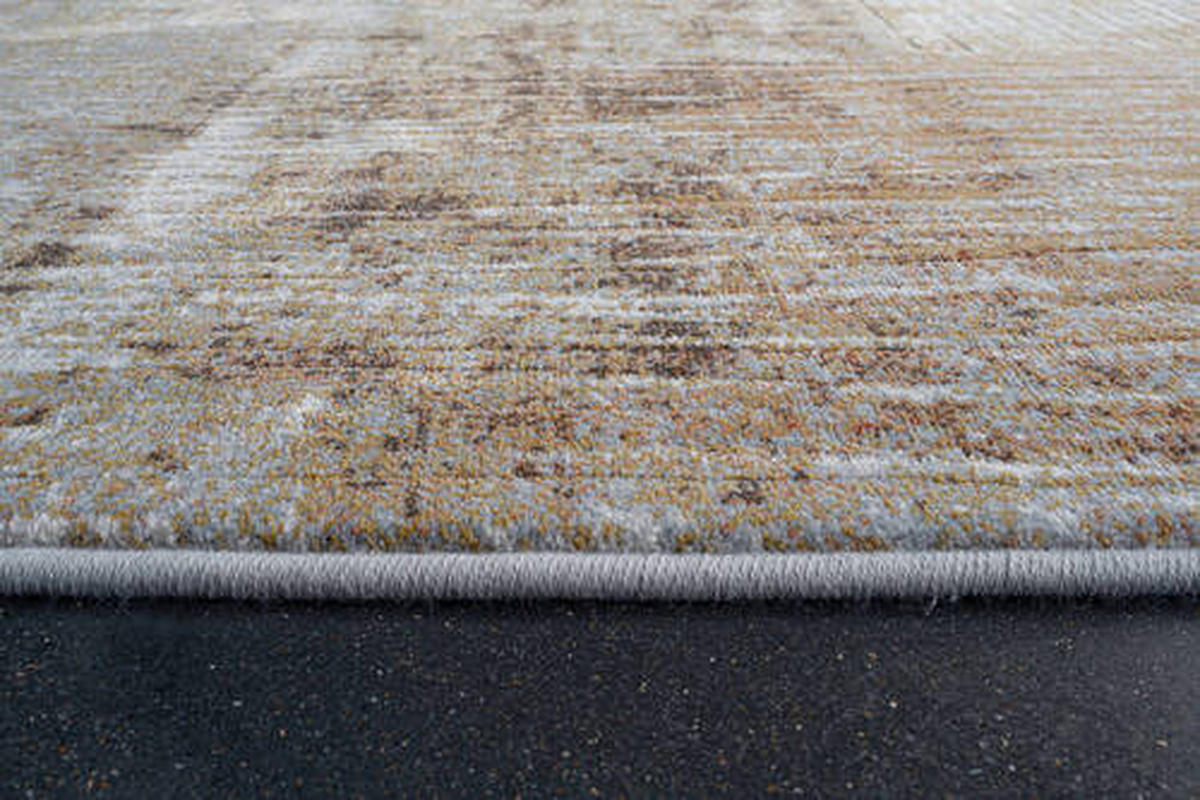 WEBTEPPICH 120/170 cm Argentum Braun, Grau, Terracotta  - Terracotta/Braun, KONVENTIONELL, Kunststoff/Textil (120/170cm)
