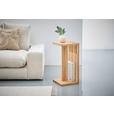 BEISTELLTISCH in Holz 31/31/63,5 cm  - Eichefarben, Natur, Holz (31/31/63,5cm) - Linea Natura
