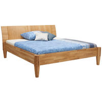 BETT 180/200 cm,  in Eichefarben,  - Eichefarben, Natur, Holz (180/200cm) - Linea Natura