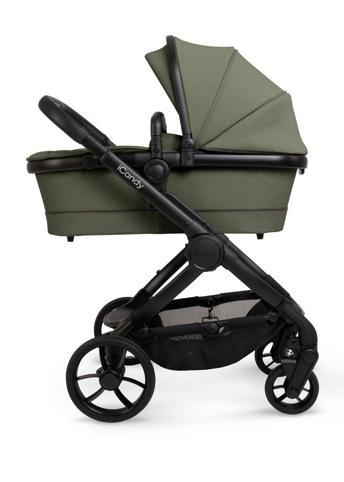 DJEČJA KOLICA  PEACH 7  - zelena/maslinasto zelena, Basics, tekstil/plastika (70/61/29cm) - ICANDY