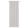 ÖSENSCHAL MINOS blickdicht 130/245 cm   - Creme, Basics, Textil (130/245cm) - Esposa