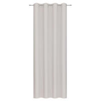 ÖSENSCHAL MINOS blickdicht 130/245 cm   - Creme, Basics, Textil (130/245cm) - Esposa
