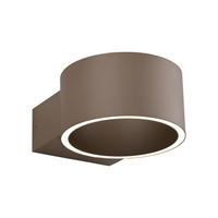 LED-WANDLEUCHTE Pure Clipse 18,5/15/8 cm   - Braun, Design, Kunststoff/Metall (18,5/15/8cm) - Neuhaus PURE