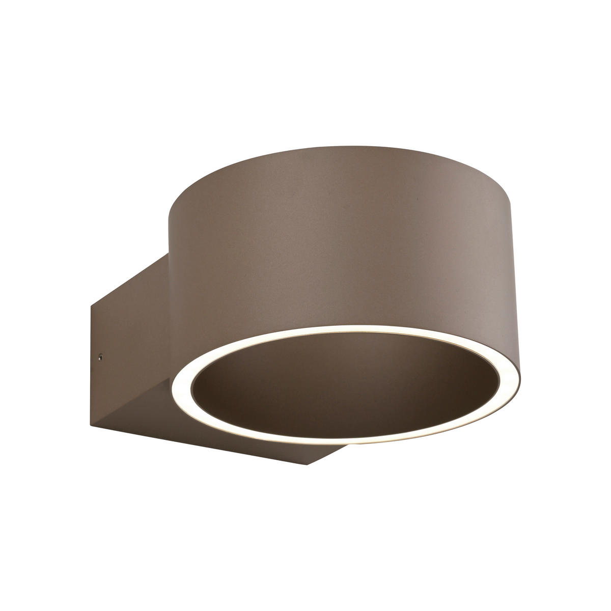 LED-WANDLEUCHTE Pure Clipse 18,5/15/8 cm   - Braun, Design, Kunststoff/Metall (18,5/15/8cm) - Neuhaus PURE