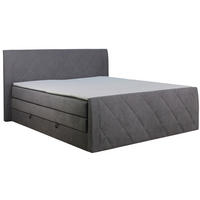 POSTELJA BOXSPRING 180 cm   x 200 cm  , tekstil rjava  - črna/rjava, Konvencionalno, umetna masa/tekstil (201/111/220cm) - Xora