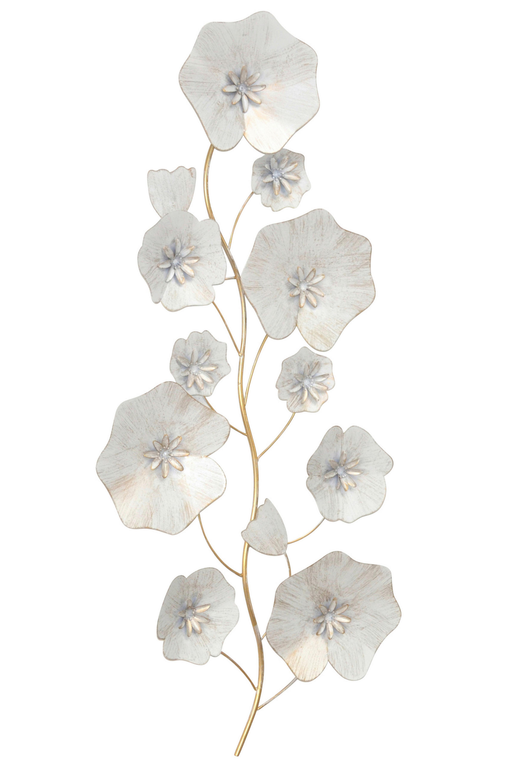 WANDDEKO Metall  - Creme, Design, Metall (4/40/90cm) - MID.YOU