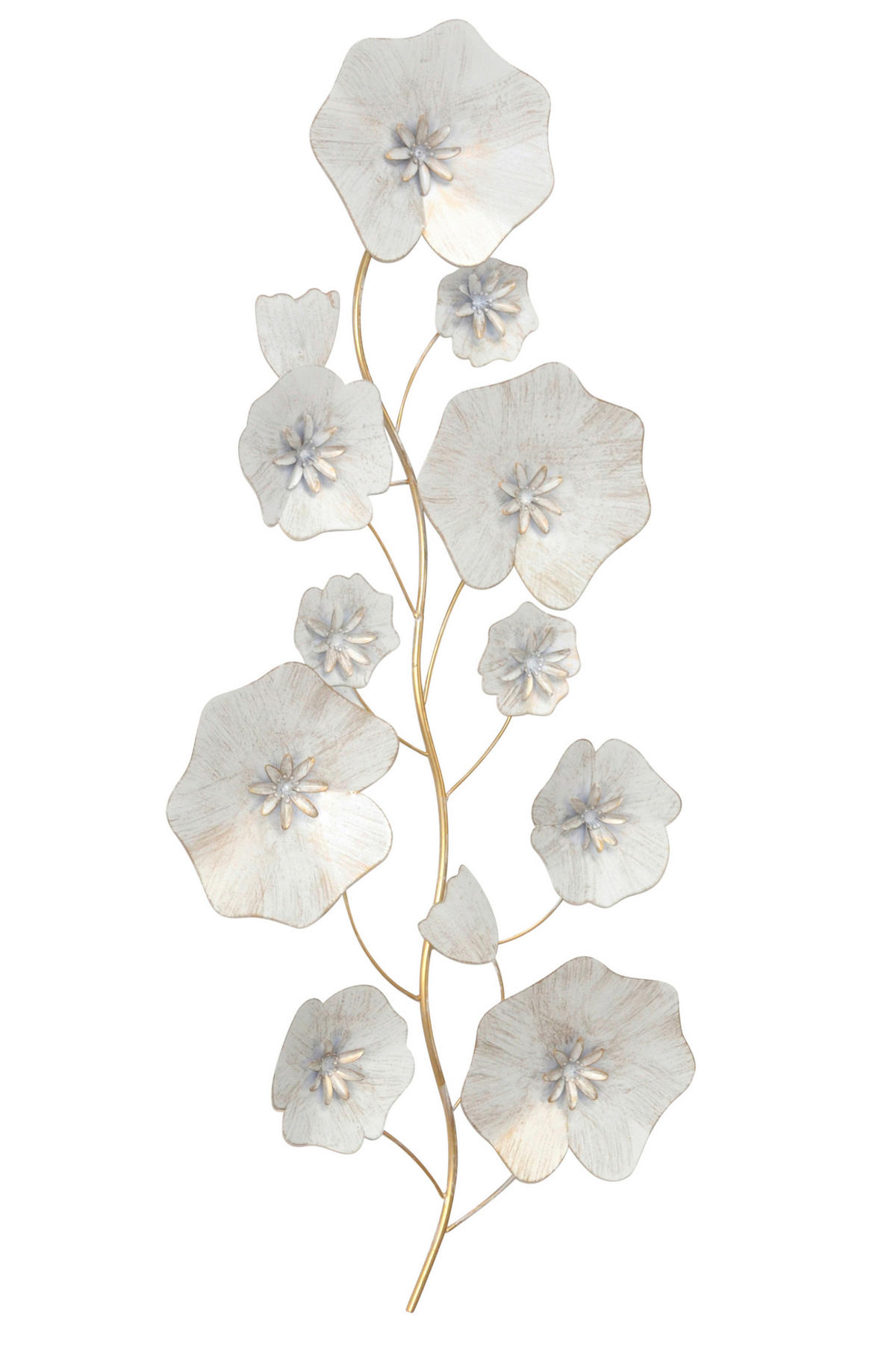 WANDDEKO Metall  - Creme, Design, Metall (4/40/90cm) - MID.YOU
