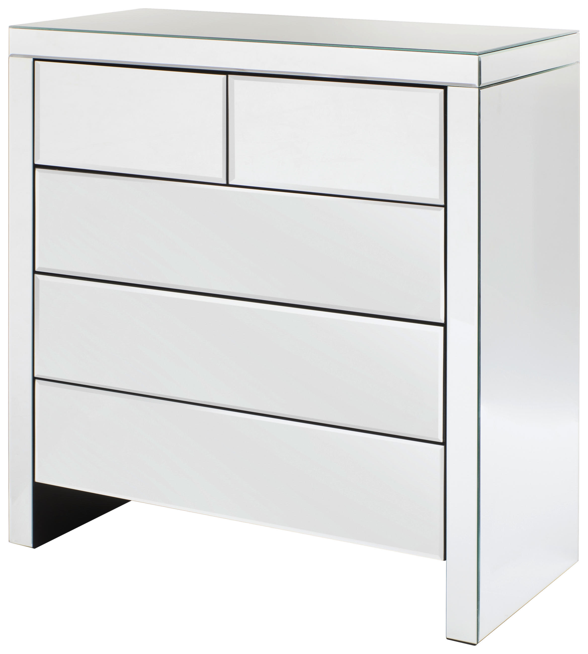 SCHUHREGAL Klar  - Klar, Design, Glas/Holzwerkstoff (90/90/40cm) - MID.YOU