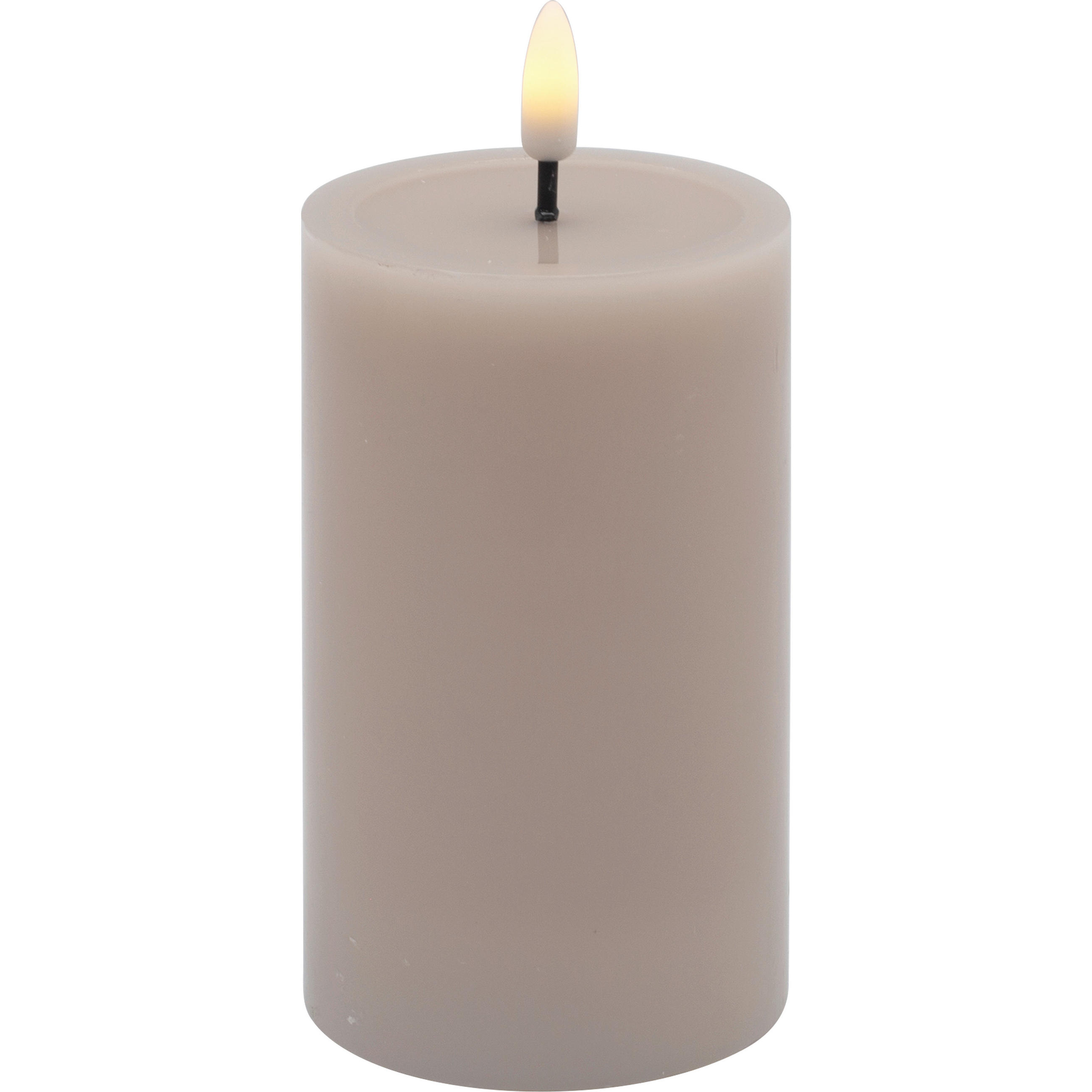 LED-LJUS 7,5/12,5 cm  - ljusrosa, Lifestyle, plast/paraffin (7,5/12,5cm) - Ambia Home