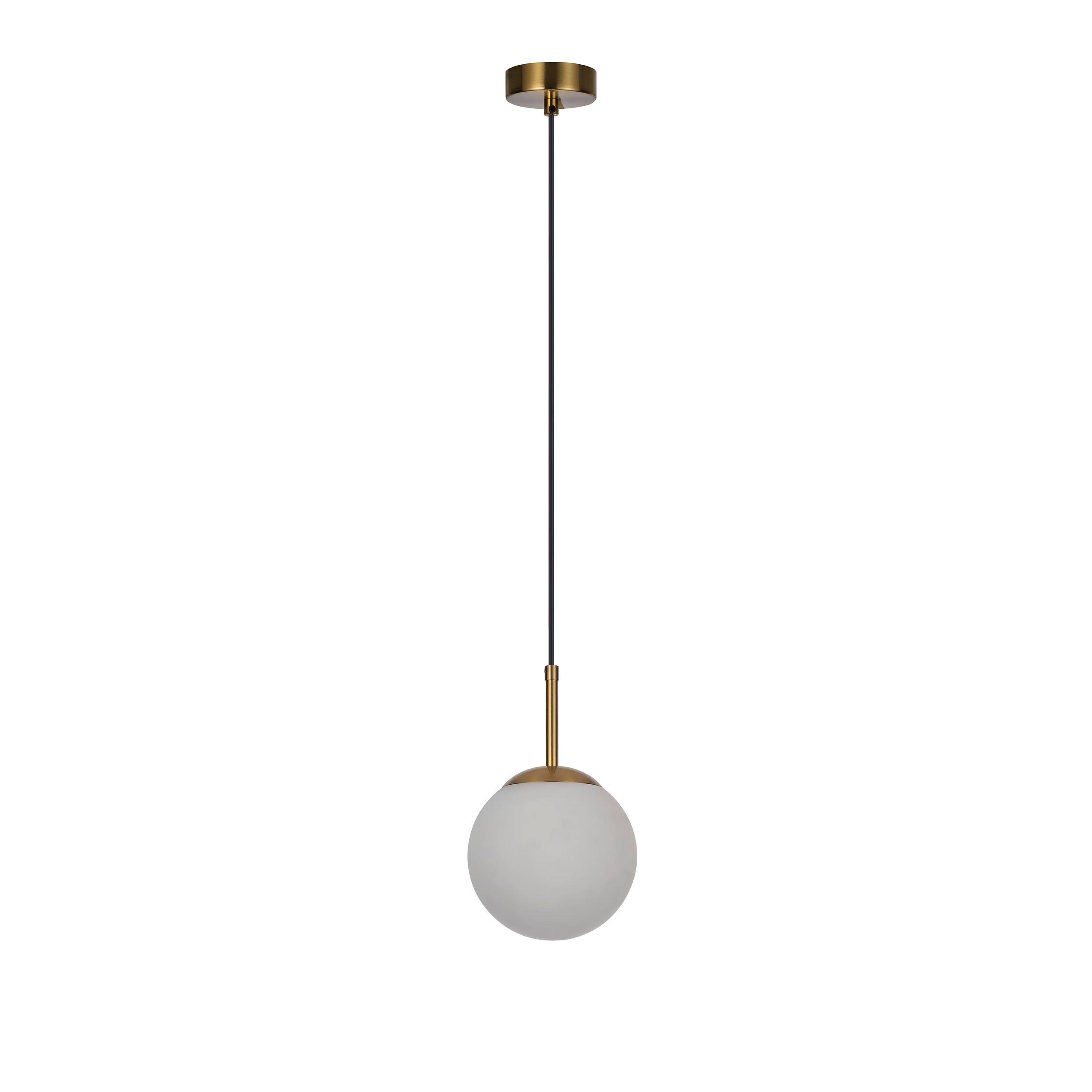 HÄNGELEUCHTE    - Goldfarben, Basics, Metall (155/15/15cm)
