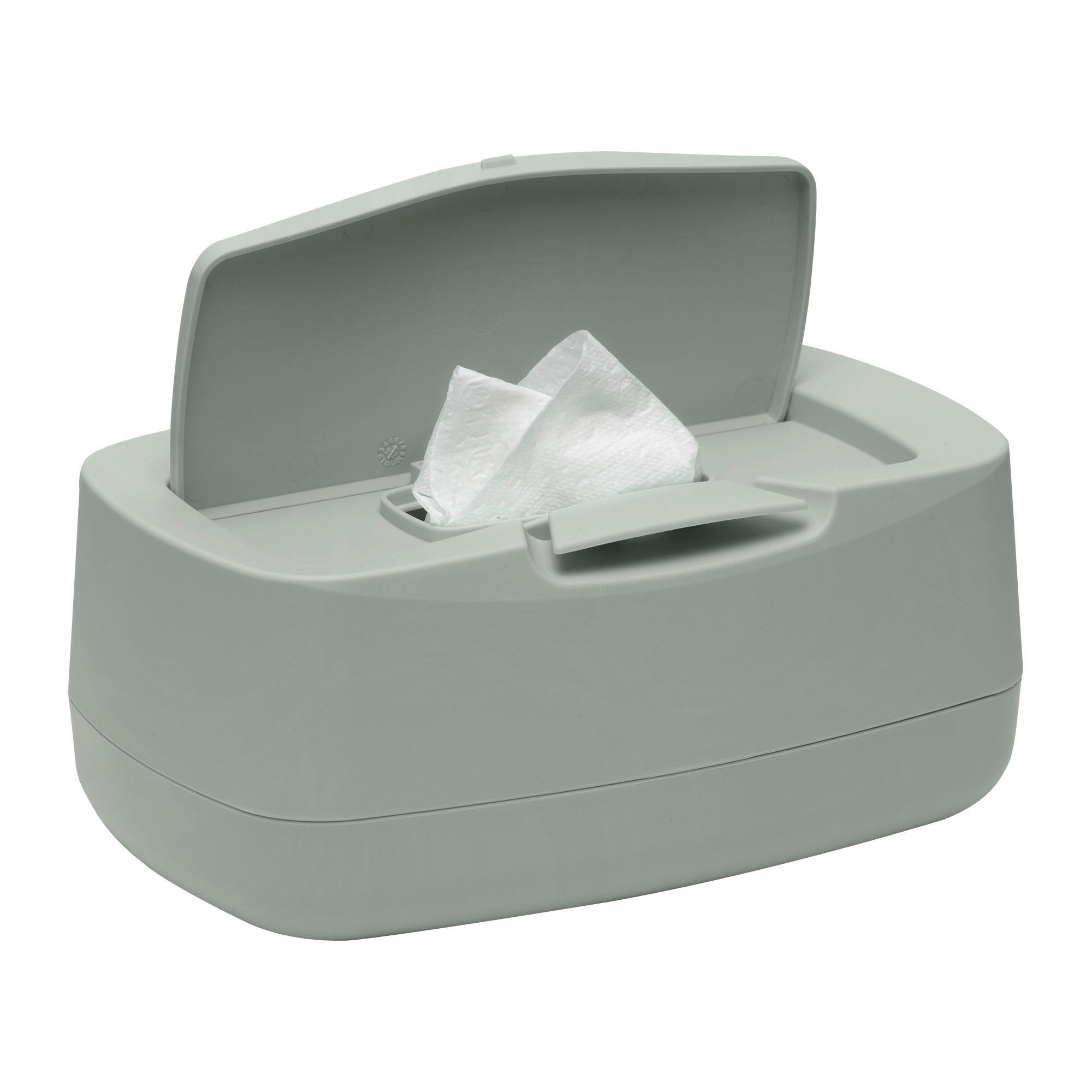FEUCHTTÜCHER-BOX Silk  - Grün, Basics, Kunststoff (21/13/9cm) - Bebe Jou