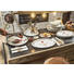 SPEISETELLER Keramik Porzellan - Weiß/Grau, LIFESTYLE, Keramik (27cm) - Homeware SPEISETELLER Keramik Porzellan - Weiß/Grau, LIFESTYLE, Keramik (27cm) - Homeware