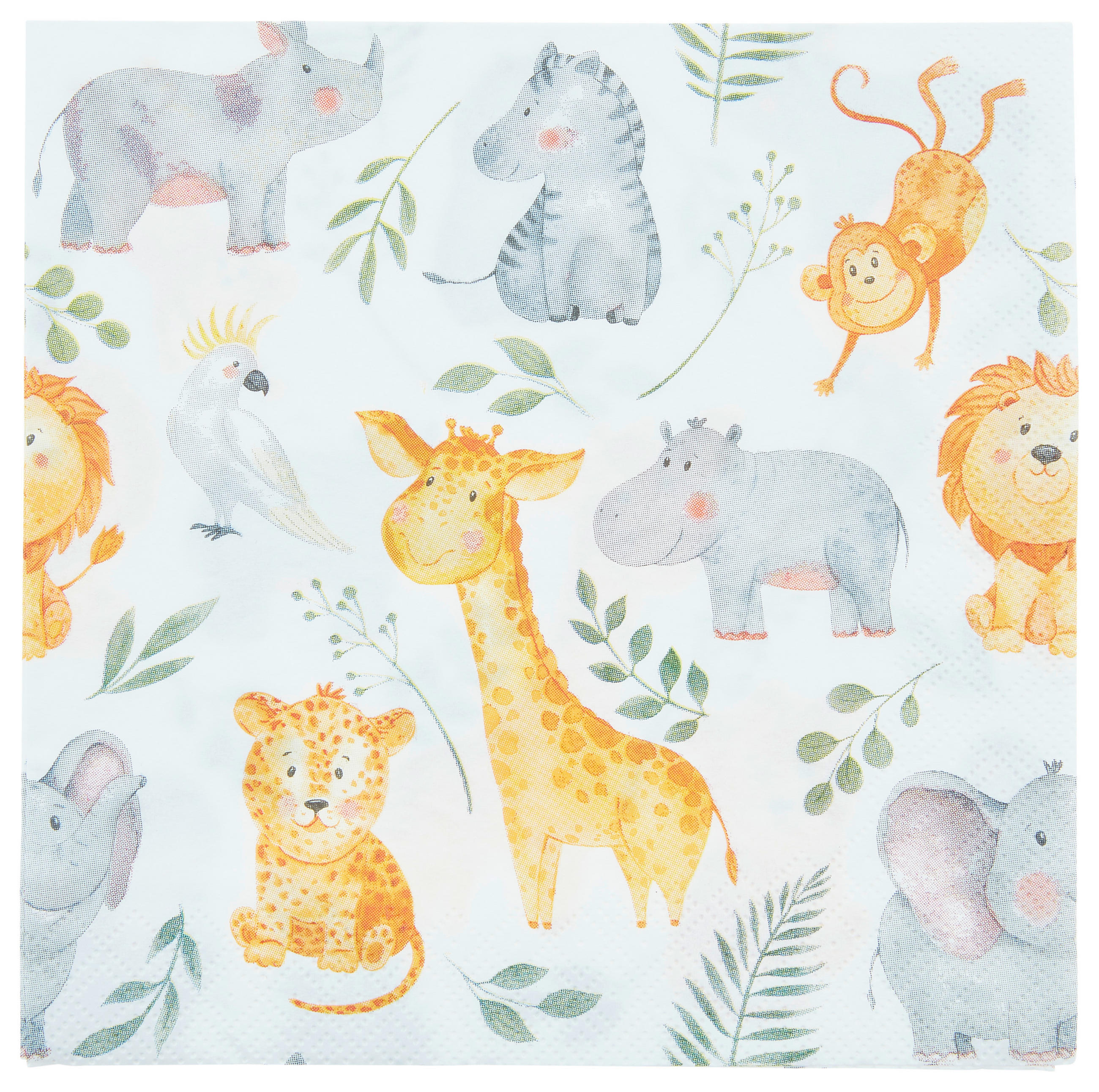 Serviette Lou Multicolor 20 Stk., 33x33 cm