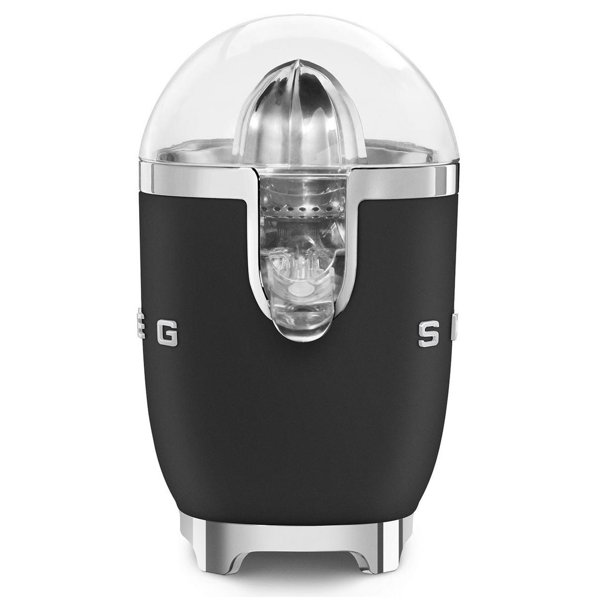 ZITRONENPRESSE - Schwarz/Weiß, Design, Metall (16,6/28,1/16,6cm) - SMEG