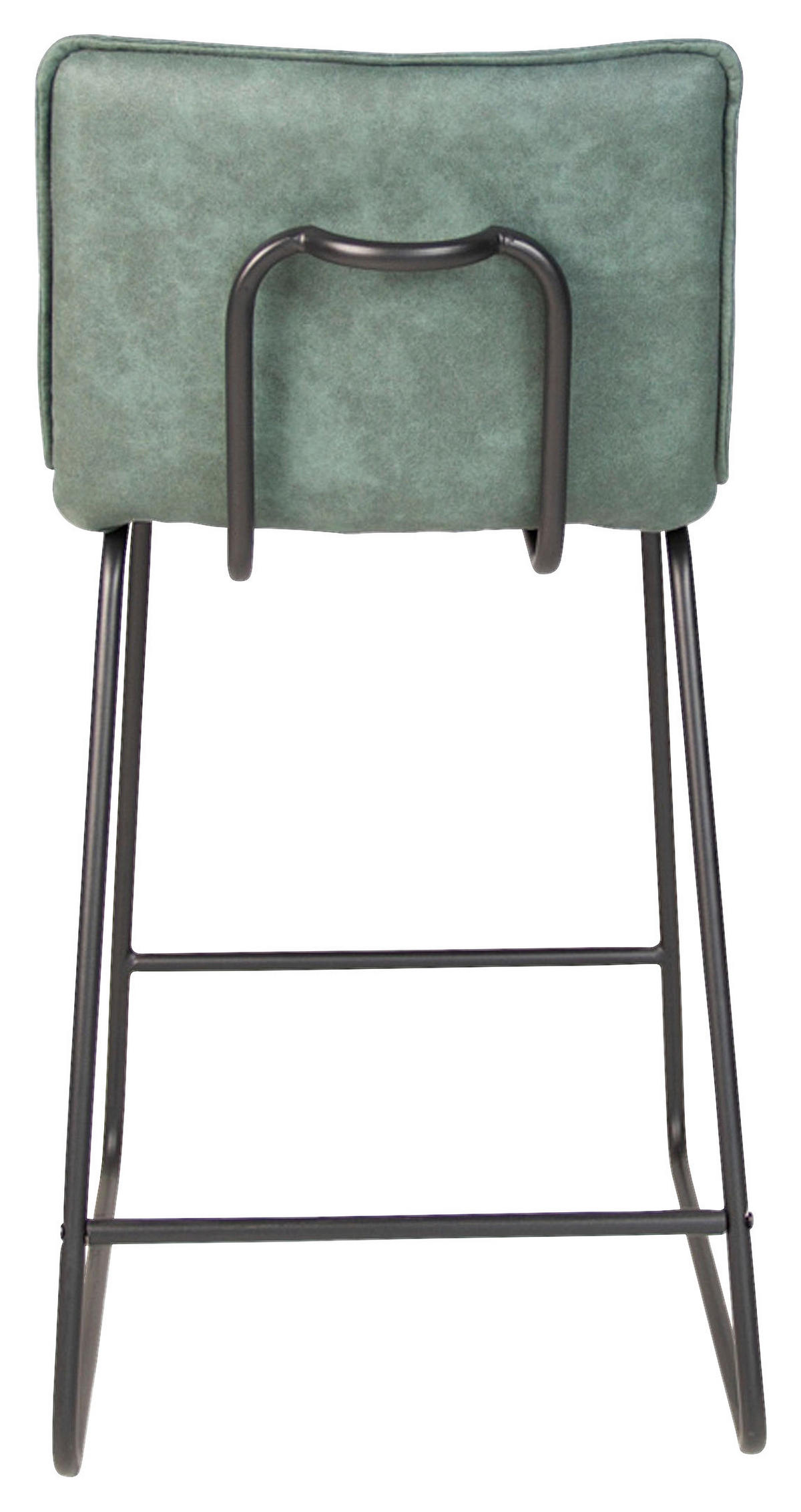 SADA BAROVÝCH ŽIDLÍ 2 kusy - černá/zelená, Konvenční, kov/textil (44/87/50cm) - MID.YOU