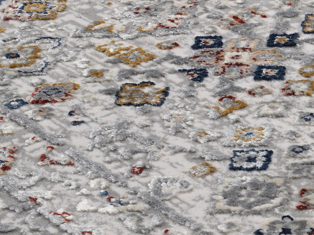WEBTEPPICH 140/200 cm Solaris Grau  - Grau, Design, Textil (140/200cm) - Dieter Knoll
