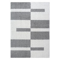 LÄUFER 80/200 cm Milano  - Hellgrau/Weiß, Basics, Kunststoff/Textil (80/200cm) - Novel