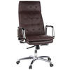 CHEFSESSEL Braun  - Braun, Basics, Leder/Kunststoff (60/130/48cm) - MID.YOU