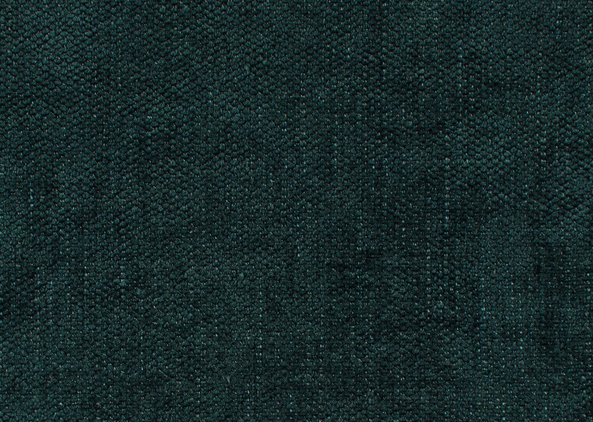 ECKSOFA in Chenille Dunkelgrün  172/255 cm  - Blau/Dunkelgrün, LIFESTYLE, Textil/Metall (172/255cm) - Carryhome