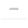 LED-HÄNGELEUCHTE 115/13/200 cm  - Alufarben, Basics, Kunststoff/Metall (115/13/200cm) - Novel