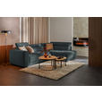ECKSOFA in Struktur Dunkelgrau  284/205 cm  - Dunkelgrau/Schwarz, Design, Kunststoff/Textil (284/205cm) - Xora