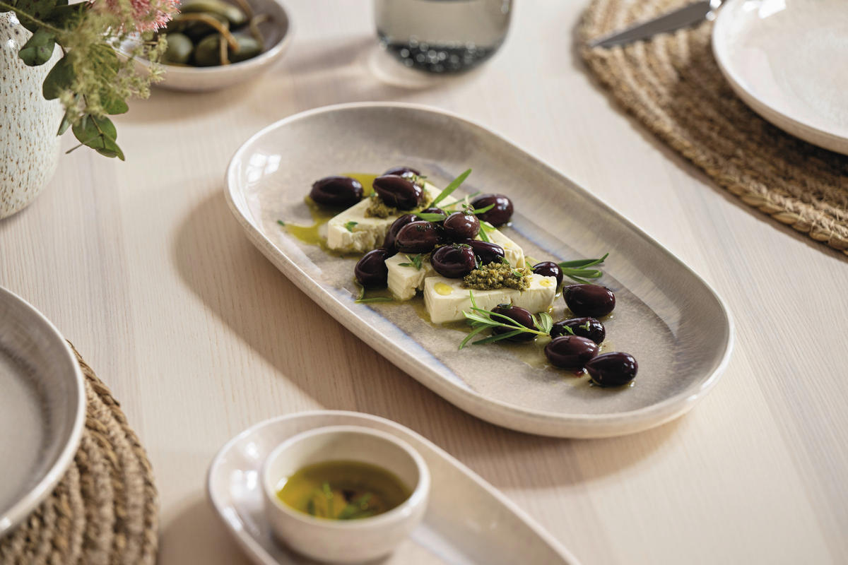 SERVIERPLATTE  - Sandfarben, Basics, Keramik (34/18/3cm) - Villeroy & Boch